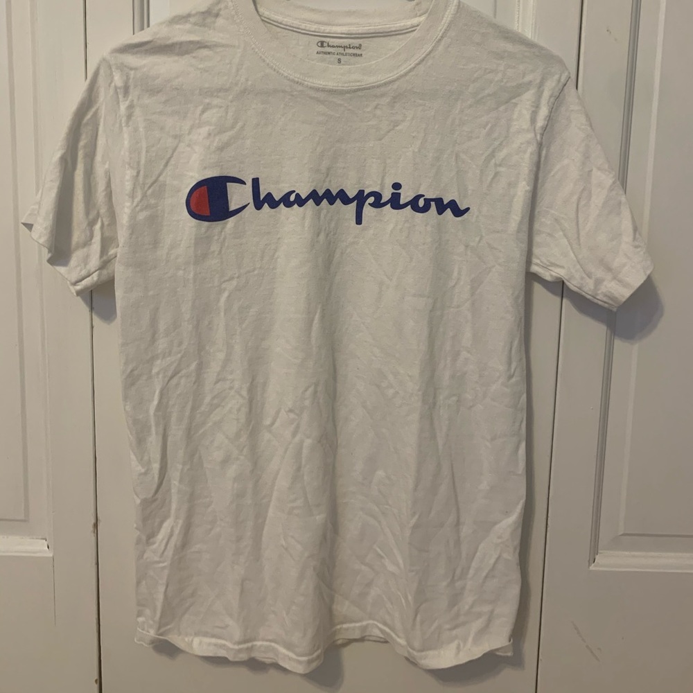 White Champion T Shirt